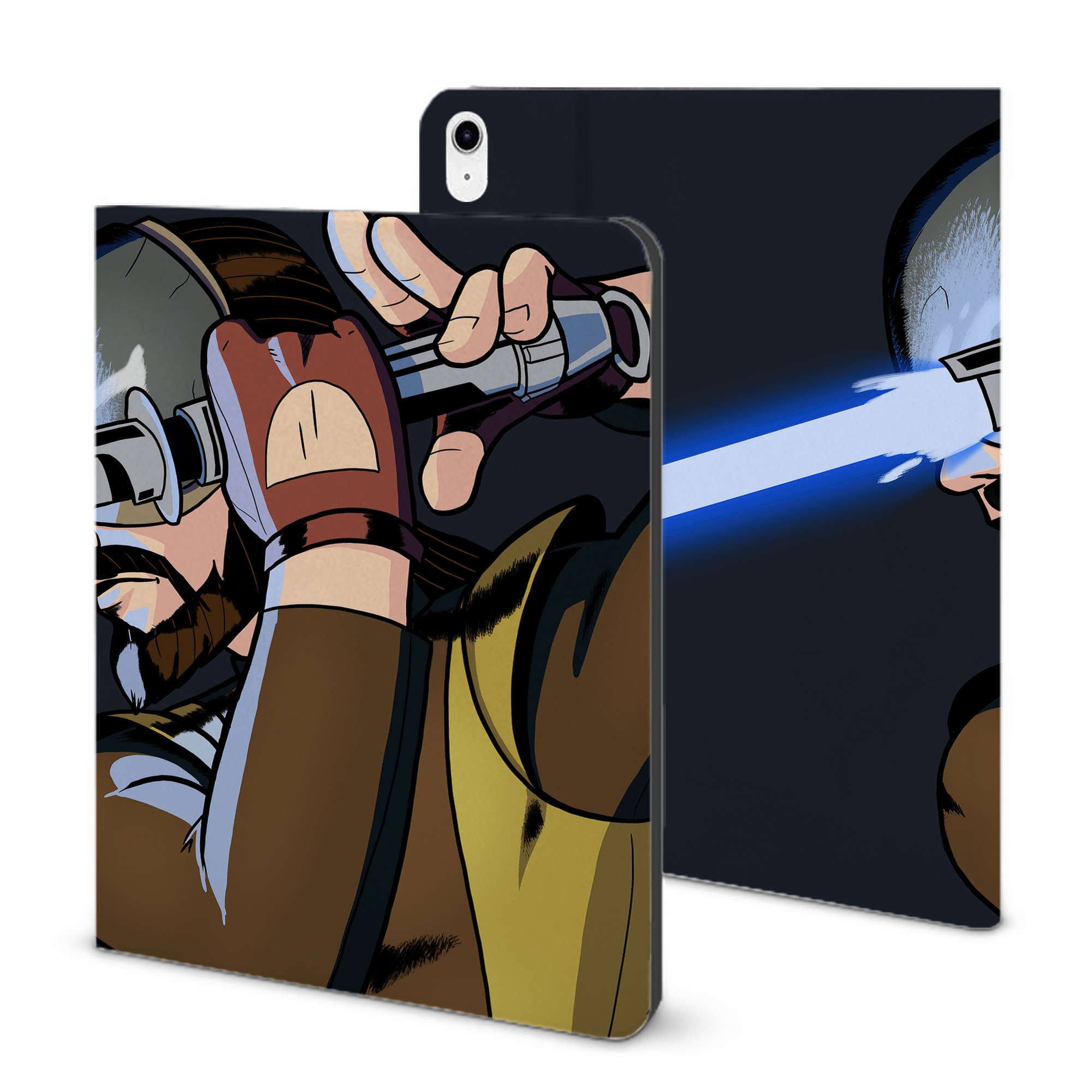 （画像用） スター・ウォーズ Star Wars IPad ケース ブック型 PUレザー TPU 耐衝撃 軽量 薄型 ペン収納なし 全面保護 IPad 各モデル対応